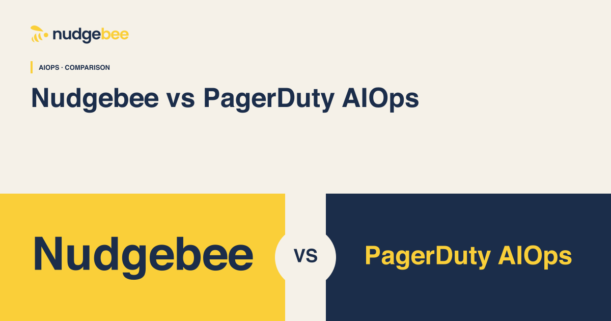 Nudgebee vs PagerDuty AIOps