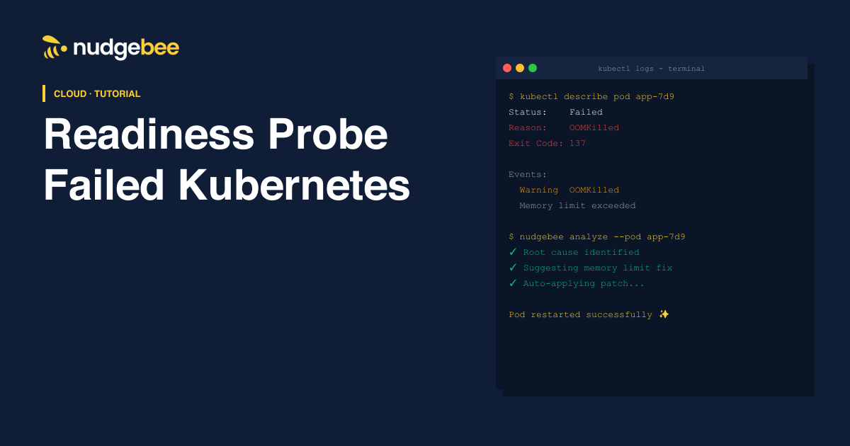 Readiness Probe Failed in Kubernetes: Causes & Fixes